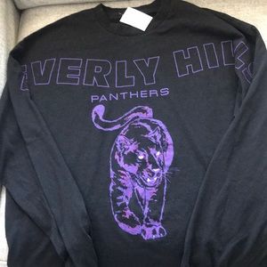 Brandy Melville Beverly Hills panther long sleeve